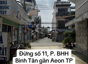 Bán nhà hxh đường số 11, P. Bình Hưng Hoà, Bình Tân,