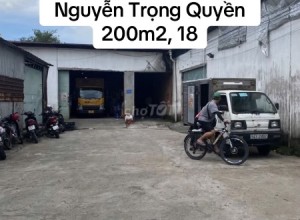 Cho thuê kho Nguyễn Trọng Quyền, Tân Phú, 200m2, 18 triệu