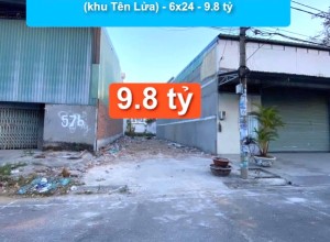 Bán đất MT 14m Đường số 57b, Q Bình Tân (khu Tên Lửa) -  6x24 - 9.8 tỷ