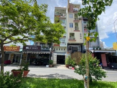 Bán - MTKD  Đàm Thận Huy -  4.3x23.5 (101) - khách sạn 4 tầng - 13.6 tỷ