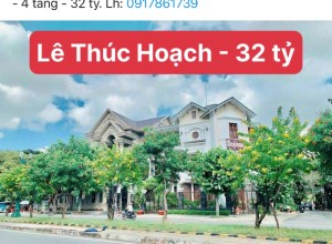 Bán nhà căn góc 2 MTKD Lê Thúc Hoạch -  16x9 -  4 tầng