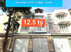 Bán nhà MT khu Hai Thành, Q Bình Tân (khu Tên Lửa) -  7x14 -  4 tầng - 12.5 tỷ