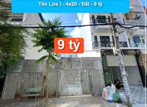 Bán đất MT Đường số 25A,Q Bình Tân ( Khu Tên Lửa ) -  4x20 -  Đất - 9 tỷ