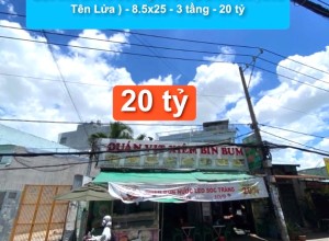 Bán nhà MTKD Đường số 29, Q Bình Tân ( Khu Tên Lửa ) -  8.5x25 -  3 tầng - 20 tỷ