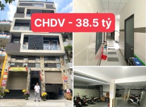 CHDV Hẻm 12m Tô Hiệu, Q Tân Phú - 8.2x19m - 5 tầng - 38.5tỷ