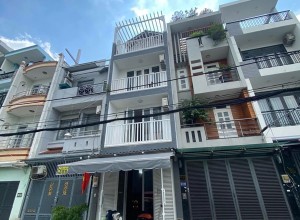 Bán nhà Hẻm 12m Trần Văn Ơn, Q Tân Phú (ngay Công Viên) - 4x14m - 4 tầng - 10.5 tỷ