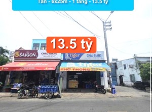 Bán nhà MTKD Trương Phước Phan, Q Bình Tân - 6x25m - 1 tầng - 13.5 tỷ