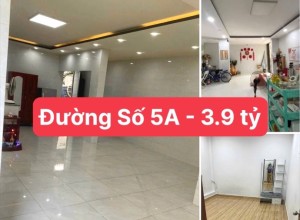 Bán nhà Hẻm 4m Đường số 5a, Q Bình Tân - 5x10m - 2 tầng - 3.95 tỷ