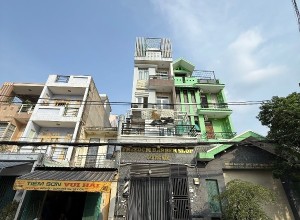 Bán nhà MTKD Đường số 08, Q Bình Tân - 4x17m - 5 tầng, 9 căn hộ, 1 kiot