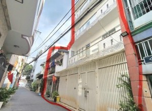 Hẻm 6m Luỹ Bán Bích, Q Tân Phú - 14x7m - 4 tầng (1 căn 4 tầng và 1 căn lửng)