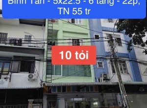 Bán nhà MTNB Đường Số, Q Bình Tân (Tên Lửa) - 5x22.5m - Phòng trọ - 10 tỷ